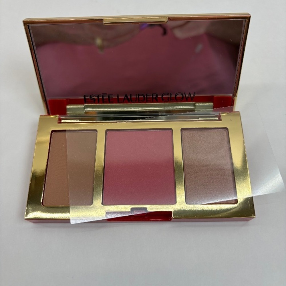 Estée Lauder Pure Color Envy Cheek Palette Glow Blush & Bronze Goddess Bronzer - Picture 4 of 4